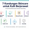 kandungan skincare untuk kulit berjerawat yang terbukti efektif 7 bahan aktif