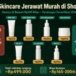skincare jerawat murah Shopee terbukti efektif 7 pilihan terbaik di bawah 100 ribu