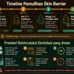cara memulihkan skin barrier setelah over-eksfoliasi panduan pemulihan lengkap