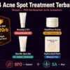 acne spot treatment terbaik di Shopee 2026 benzoyl peroxide salicylic acid sulfur hydrocolloid